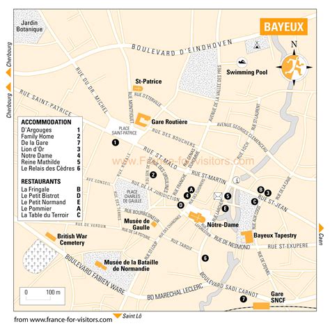 bayeux capital map